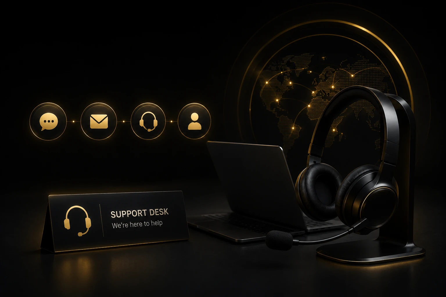 Smart Tradoo support desk and contact channels