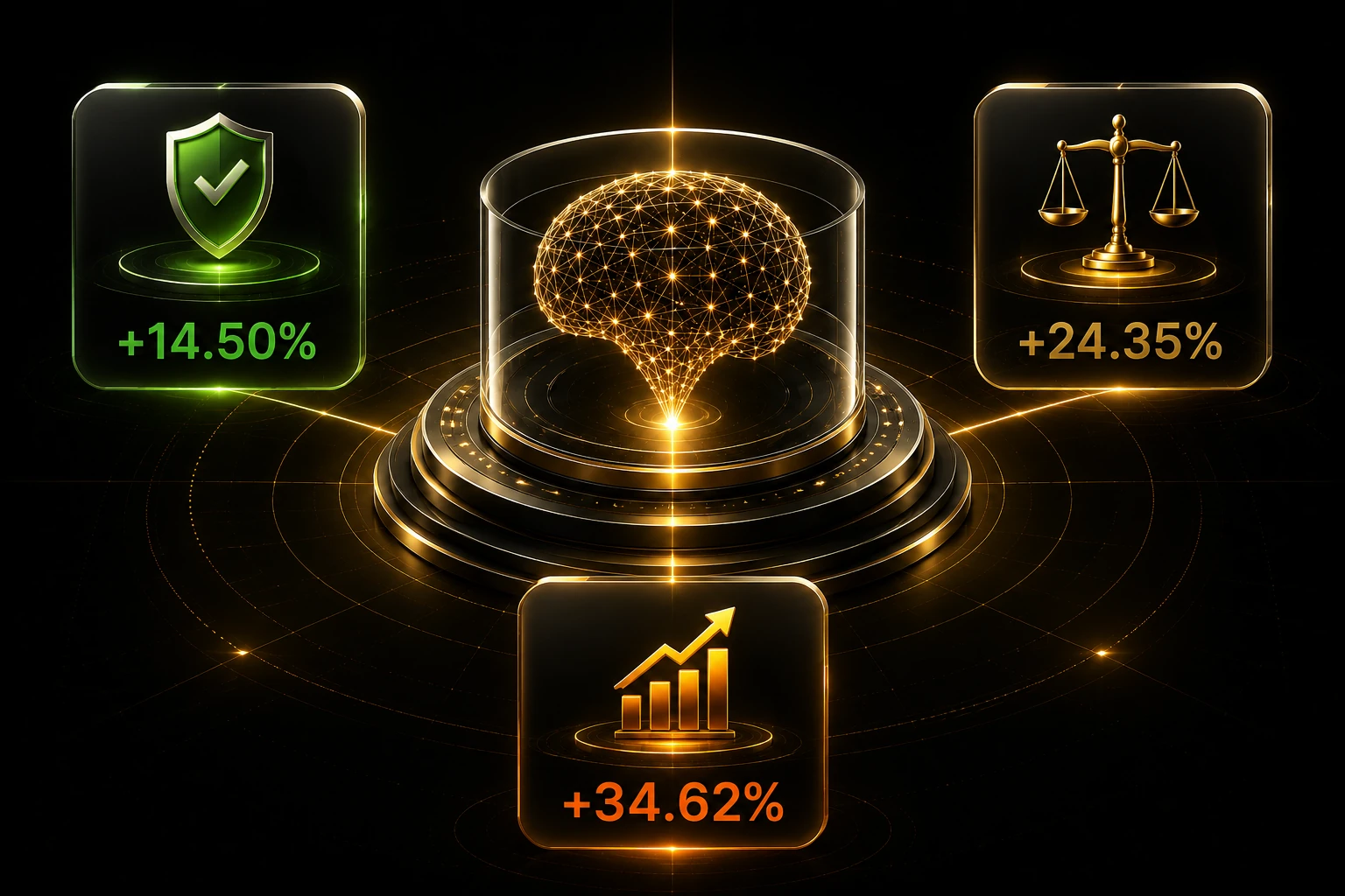 Smart Tradoo portfolio snapshot showing Safe, Balanced, and Growth portfolios